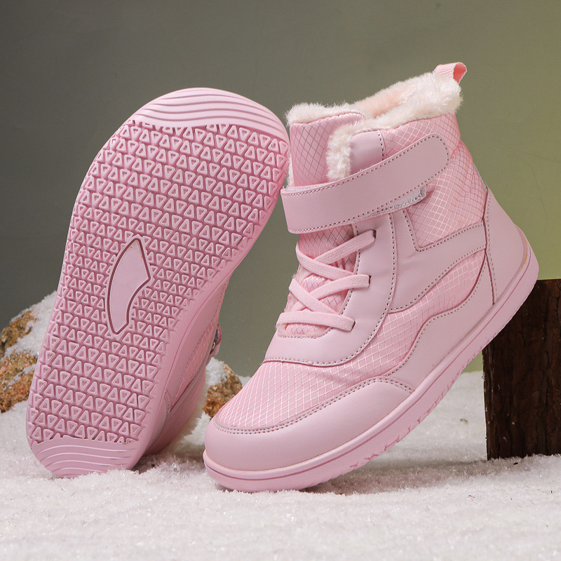 High-top Winter Fluffy Childre - Kids Outdoor Boots 评论和价格