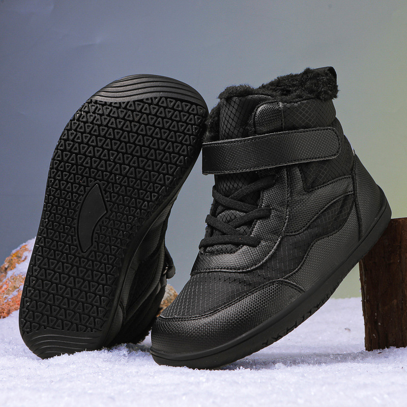 High-top Winter Fluffy Childre - Kids Outdoor Boots 评论和价格