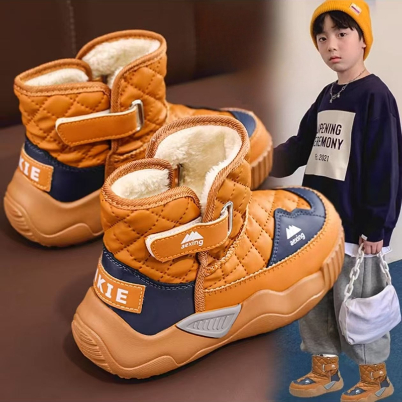 Boys Winter Snow Boots Thick F - Kids Outdoor Boots 评论和价格