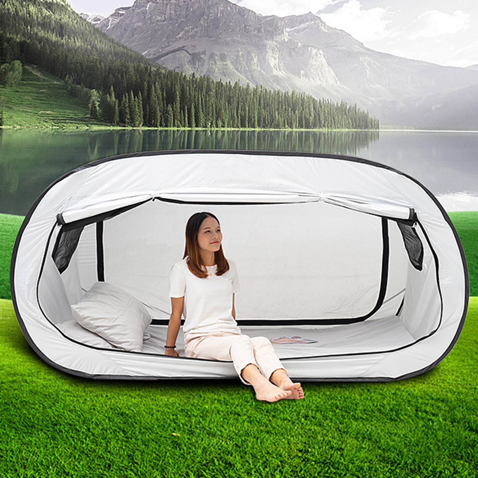 NEW Outdoor Folding Privacy  B - Kids Outdoor Daybed 评论和价格