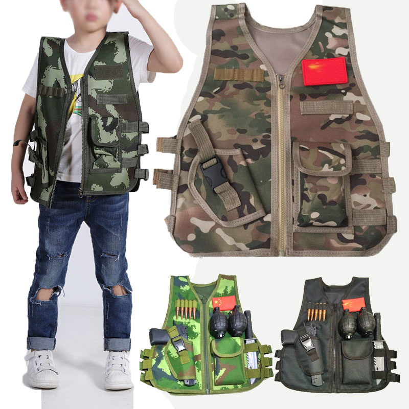 Kids Tactical Vest Suit Huntin - Kids Outdoor Clothing 评论和价格