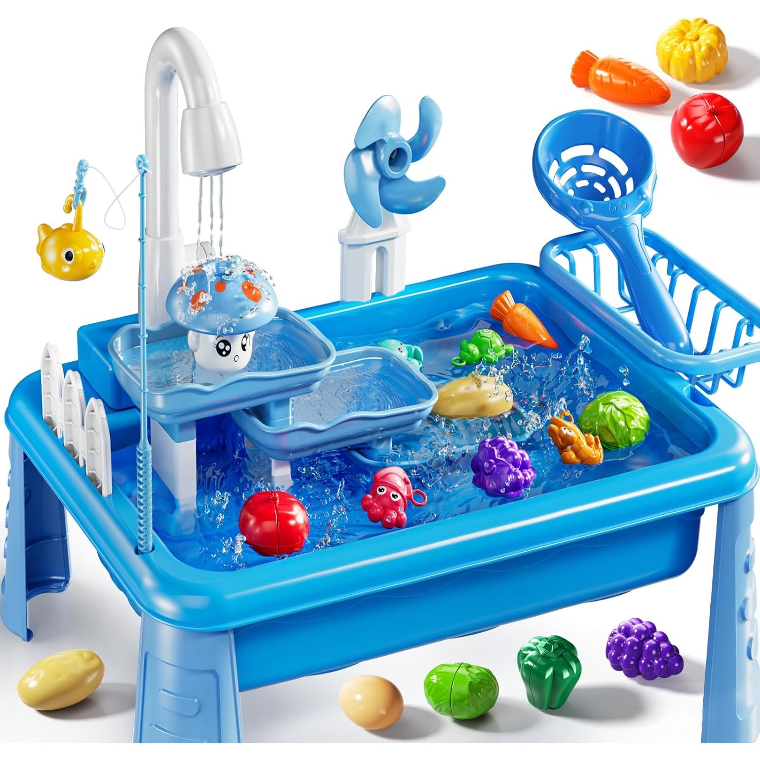 Water Table Play Sink Toy for  - Kids Outdoor Picnic Table 评论和价格