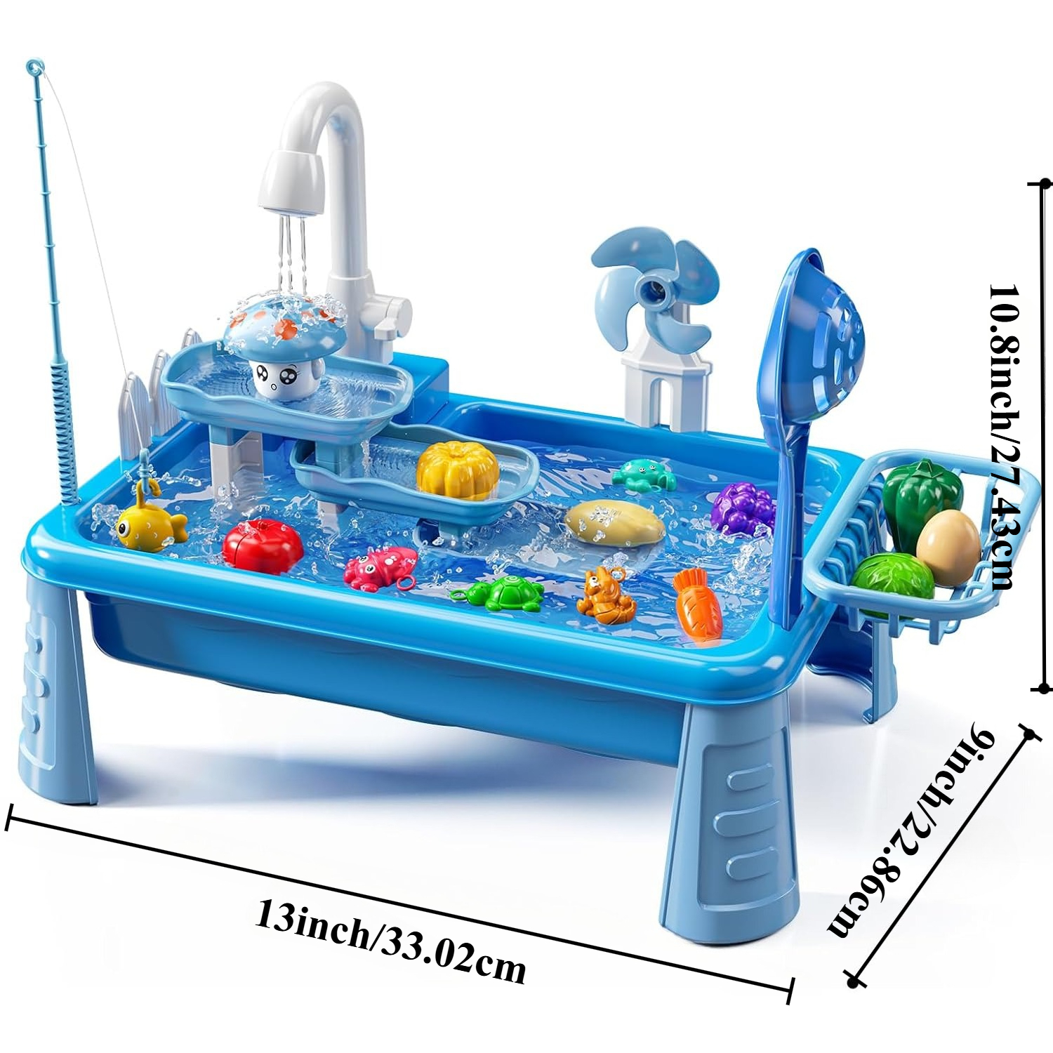 Water Table Play Sink Toy for  - Kids Outdoor Picnic Table 评论和价格