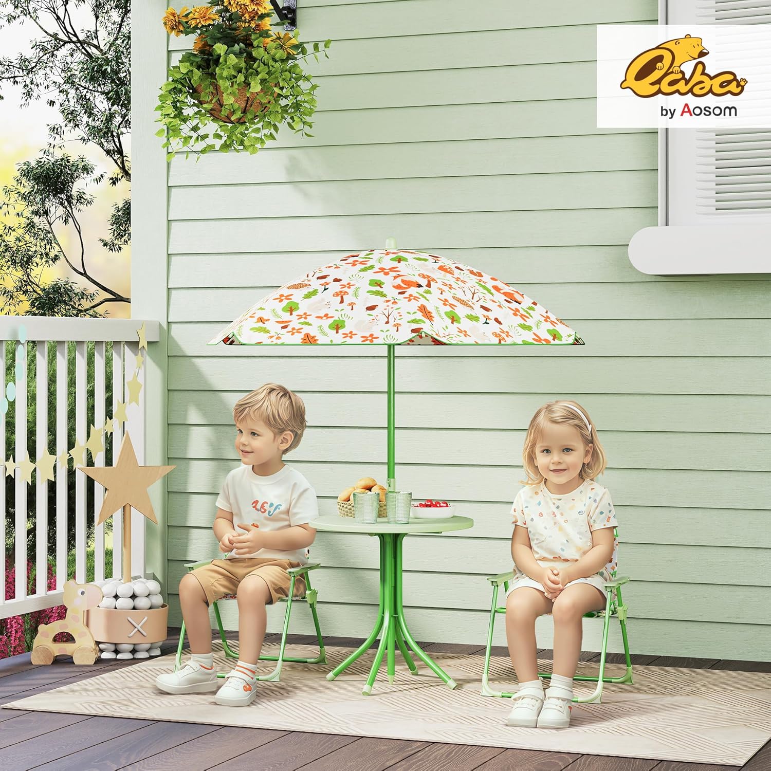 Kids Picnic Table Chair Set Fo - Kids Outdoor Picnic Table 评论和价格