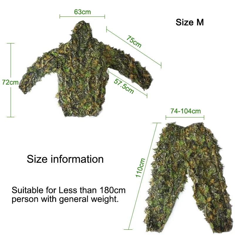 Men Women Kids Outdoor Ghillie - Kids Outdoor Clothing 评论和价格
