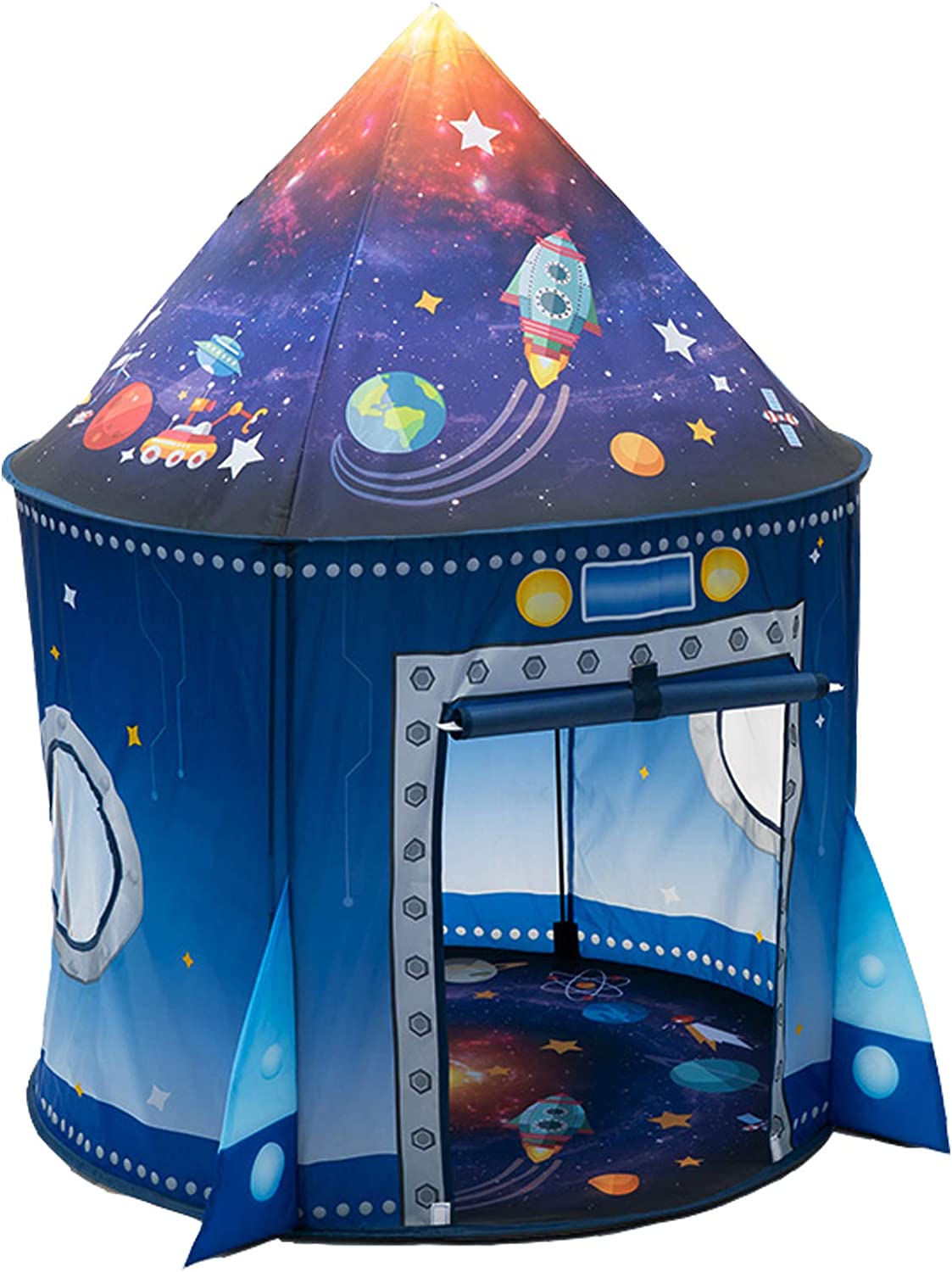 Rocket Ship Kids Tent Pop Up P - Kids Outdoor Daybed 评论和价格
