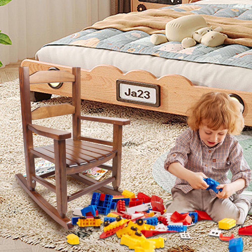 Rocking Chair Kids Wooden Indo - Kids Outdoor Lounge 评论和价格