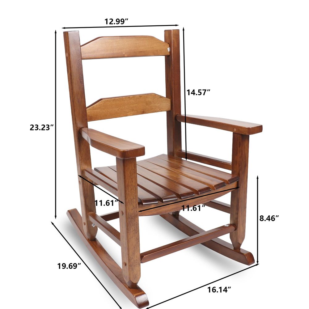 Rocking Chair Kids Wooden Indo - Kids Outdoor Lounge 评论和价格