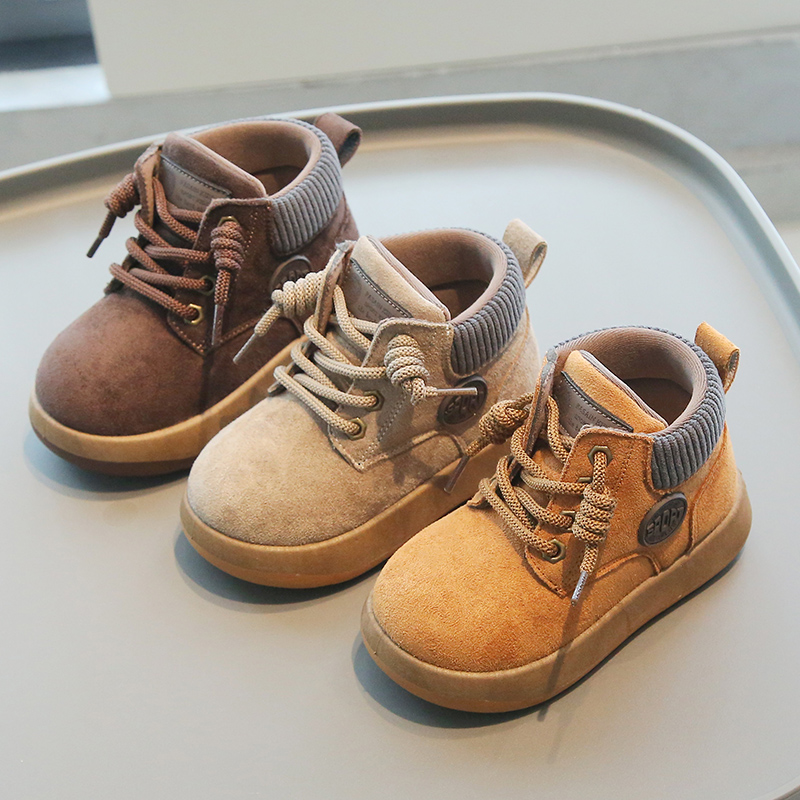 Autumn Winter Baby Girls Boys  - Kids Outdoor Boots 评论和价格