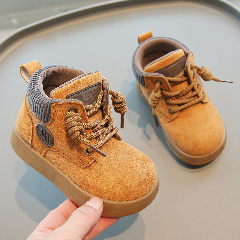 Autumn Winter Baby Girls Boys  - Kids Outdoor Boots 评论和价格
