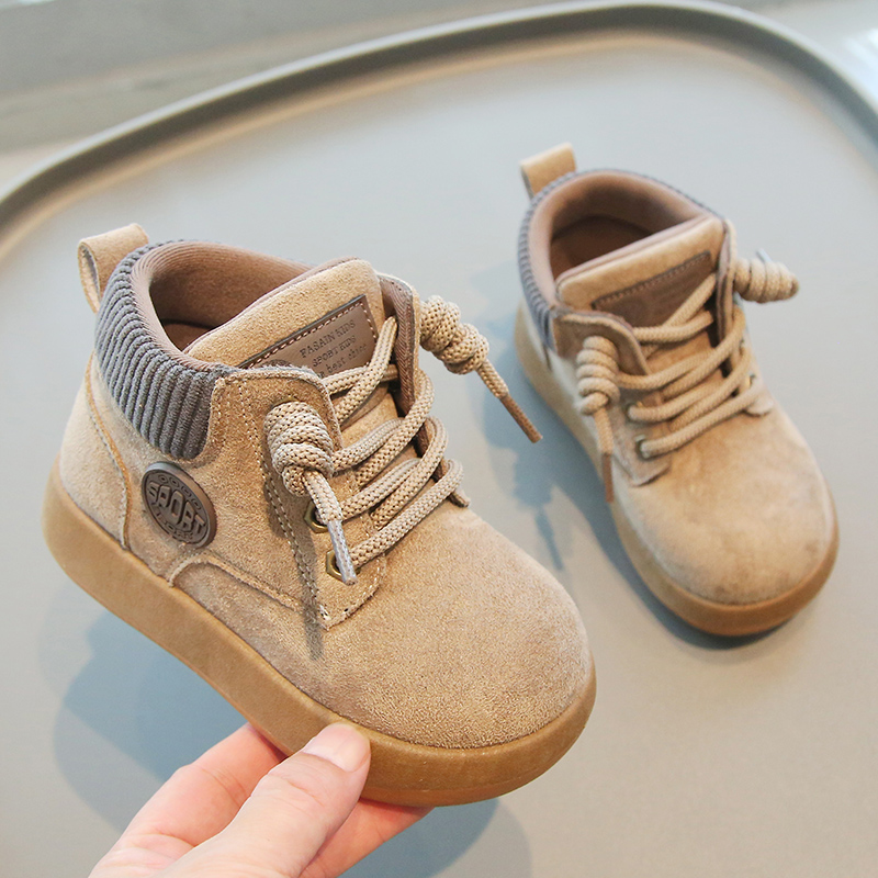 Autumn Winter Baby Girls Boys  - Kids Outdoor Boots 评论和价格