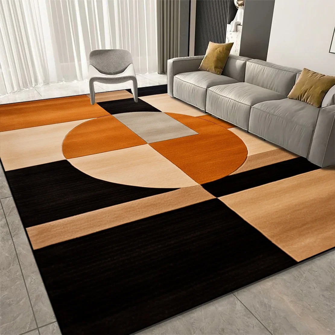 Large Geometric Carpets for Li - Kids Outdoor Lounge 评论和价格
