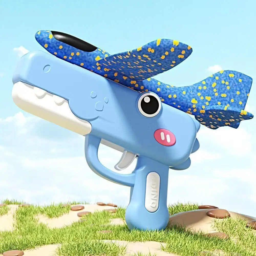 Foam Airplane Launcher Catapul - Kids Outdoor Games For Party 评论和价格