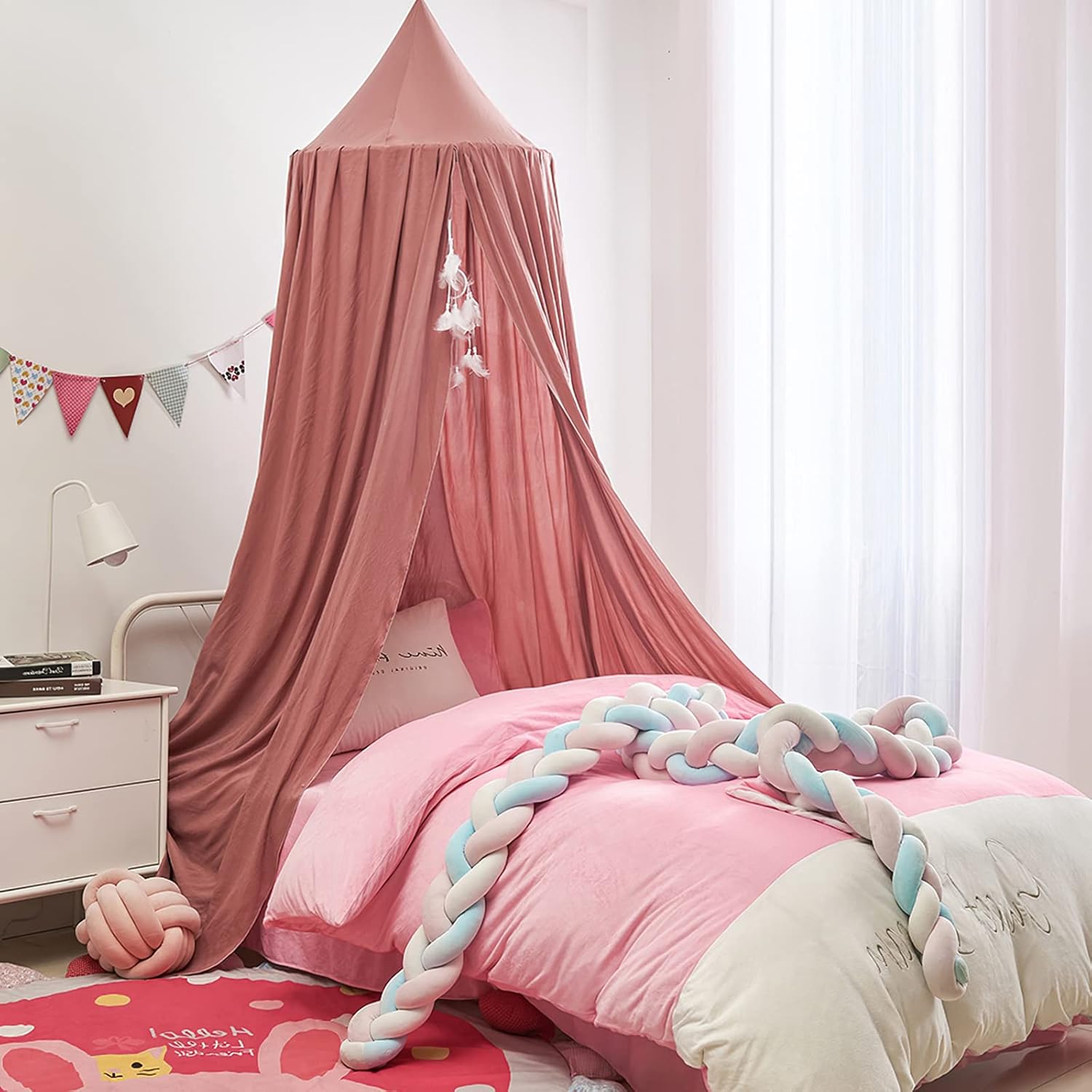 Battilo Kids Bed Mosquito Net  - Kids Outdoor Play Tent 评论和价格