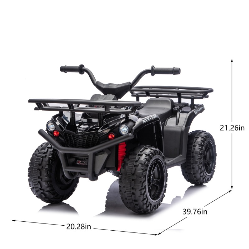 Kids Electric ATV Quad Bike Ri - Kids Outdoor Electric Quad 评论和价格